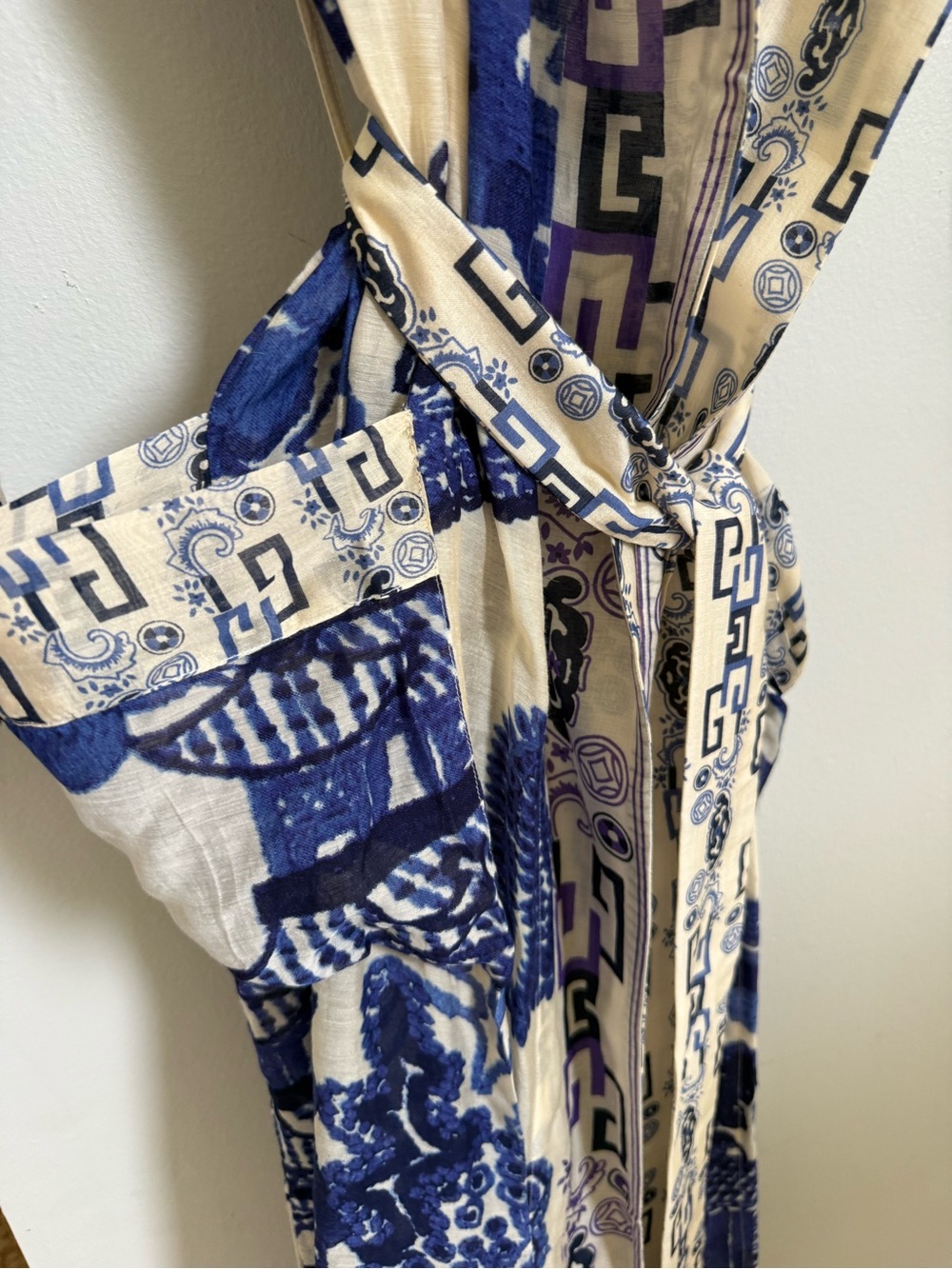 Belted Kimono Robe/Gown – NWT - Picture 5 of 5